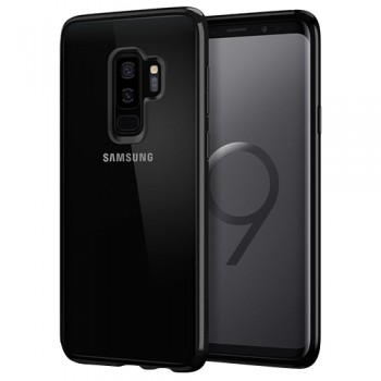 Ốp lưng SamSung Galaxy S9 Plus Spigen Ultra Hybrid (Đen Bóng)